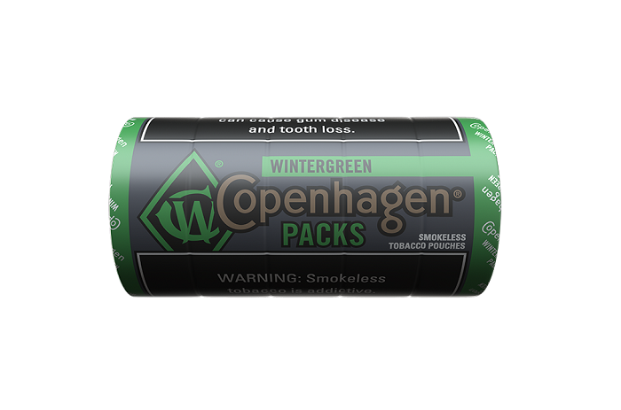 COPENHAGEN 1.2Z 5CT WINTERGREEN PACKS