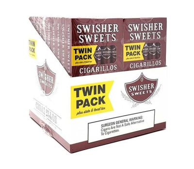 SWISHER SWEET 10/10PK CIGARILLOS TWIN PACK
