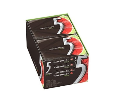 5 GUM PRISM WATERMELON 10CT 15STK - 204166