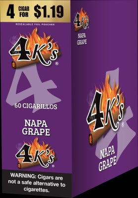 4KINGS 15/4PK $1.19 NAPA GRAPE
