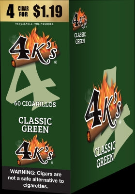 4KINGS 15/4PK $1.19 CLASSIC GREEN