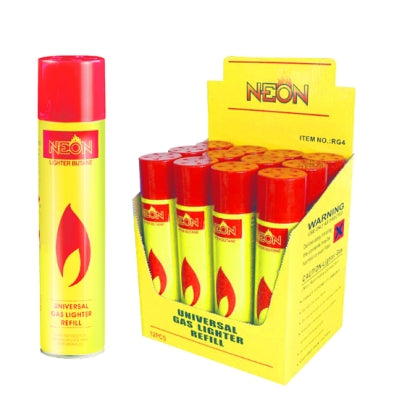 NEON BUTANE 300ML 12CT