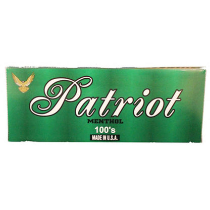 PATRIOT 100 MENTHOL BOX