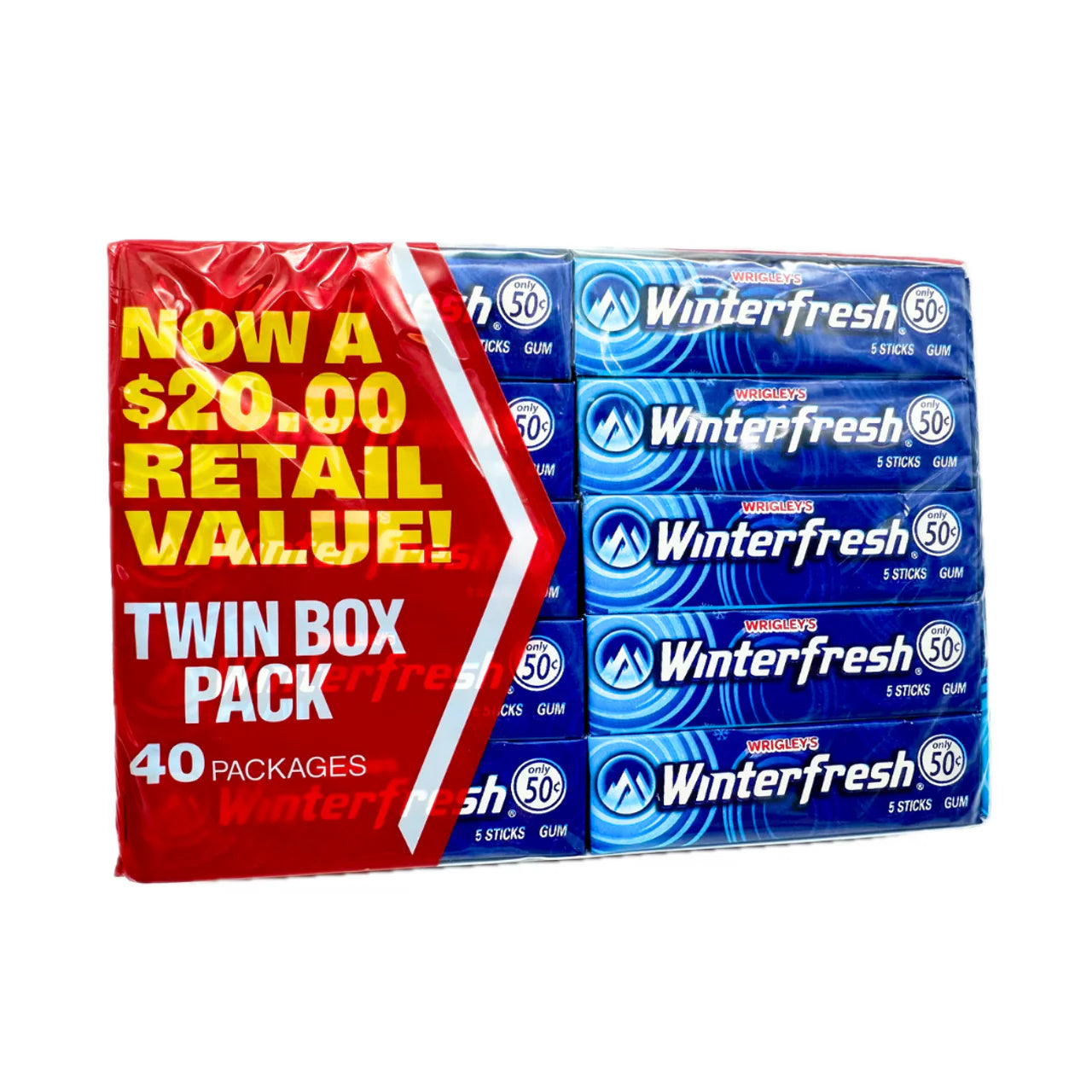 WRIGLEYS WINTERFRESH $.50C 40CT