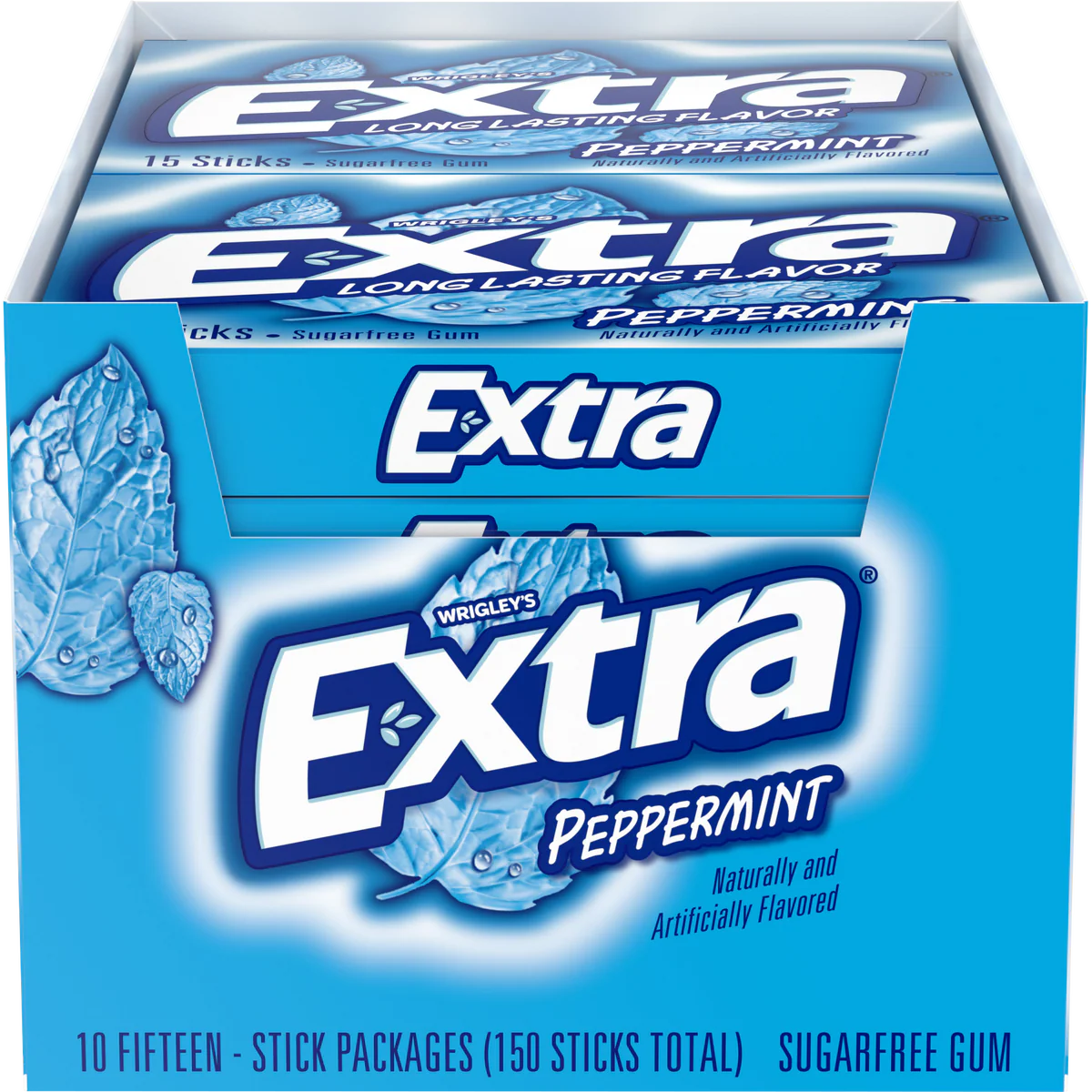 EXTRA PEPPERMINT 10CT/15TICKS