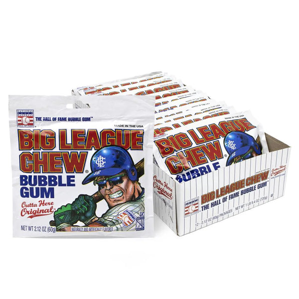 BIG LEAGUE ORIGINAL BUBBLE GUM 12CT