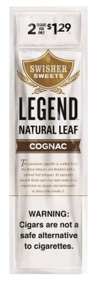 SWISHER SWEET LEGEND 30/2PK 2/$1.29 COGNAC
