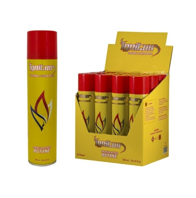 IGNITUS PREMIUM BUTANE REFIL 12CT 300ML