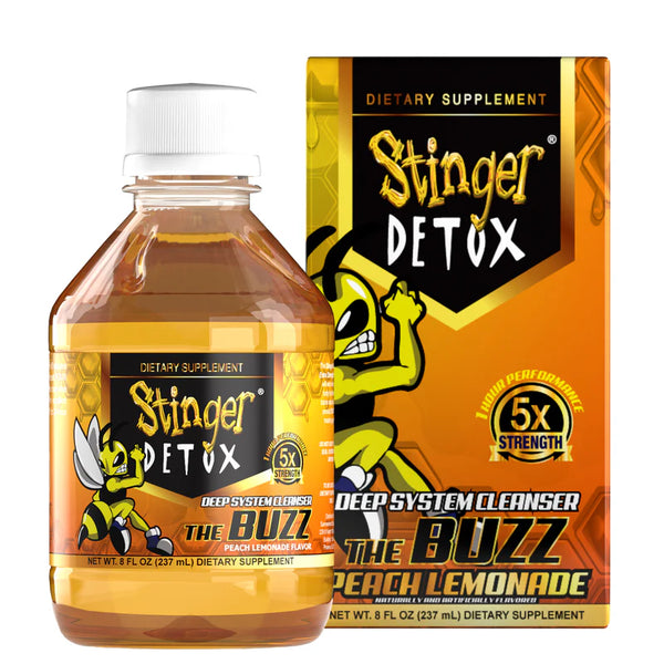 STINGER 5X PEACH LEMONADE 8OZ