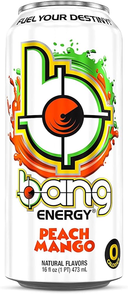 BANG 16OZ|12CT PEACH MANGO