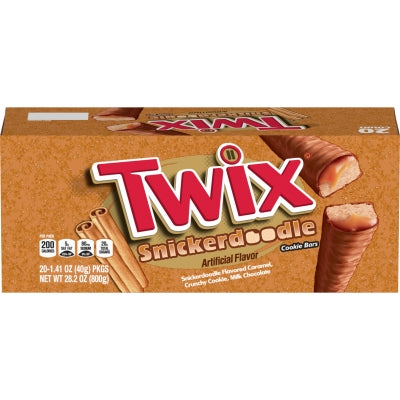 TWIX SNICKERDOODLE SINGLE SIZE 20CT 1.41OZ