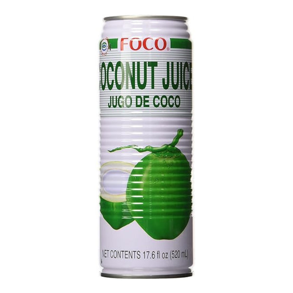 FOCO JUICE 17.6OZ COCONUT 24CT
