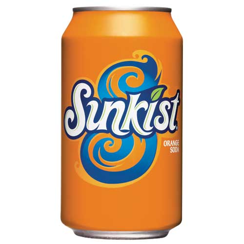 SUNKIST ORANGE CAN 12Z 12CT
