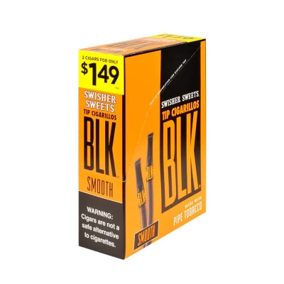 SWISHER SWEET BLK 2/$1.49 15CT/2PK SMOOTH