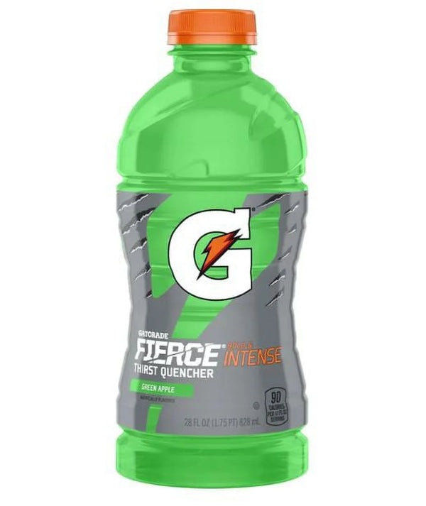 GATORADE 15CT/28OZ FIERCE GREEN APPLE