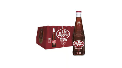 DR PEPPER GLASS 12OZ/24CT