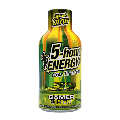 5HR ENERGY GAMER SHOT CITRUS 12CT