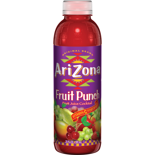 ARIZONA BOTTLE FRUIT PUNCH 20OZ 24CT