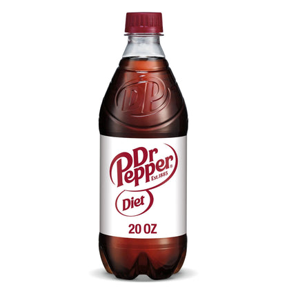 DR PEPPER BOTTLE 20Z DIET 24C* - 665004