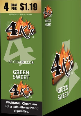 4KINGS 15/4PK $1.19 GREEN SWEET