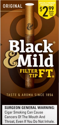 BLK&MLD ORIGINAL FILTER TIP $2.99 110MM 10/5PK