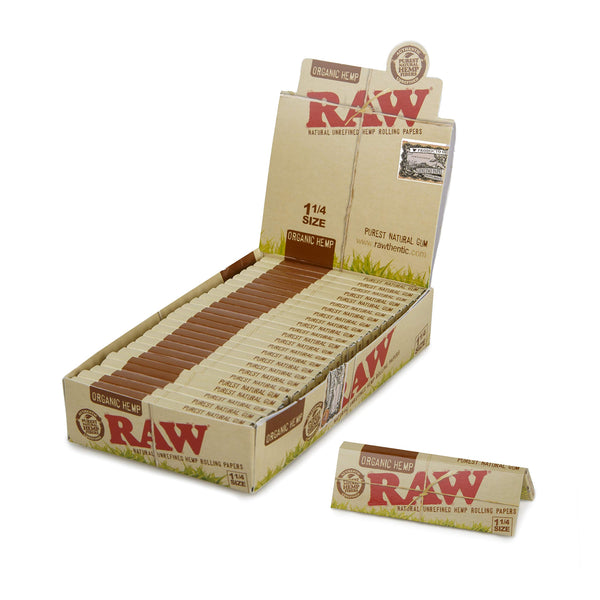 RAW ORGANIC HEMP 1 1/4 24CT - 707040