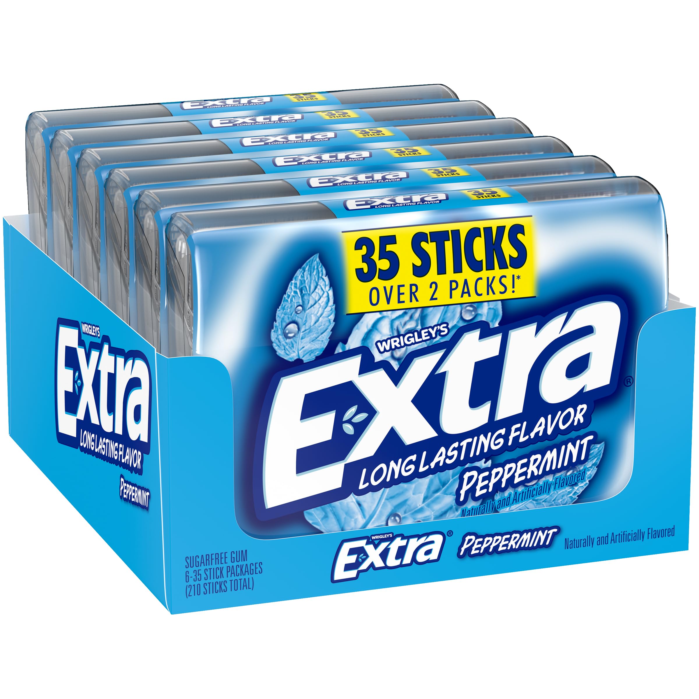 EXTRA MEGA PEPPERMINT 6CT| 35STICKS – SILVER STAR WHOLESALE