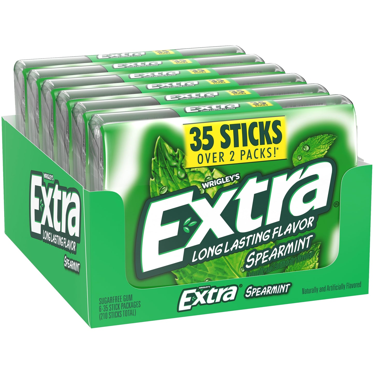 EXTRA MEGA SPEARMINT 6CT| 35STICKS