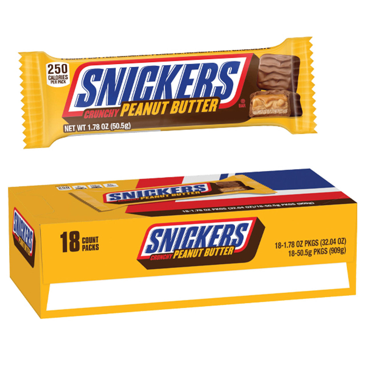 SNICKERS 18CT PEANUT BUTTER