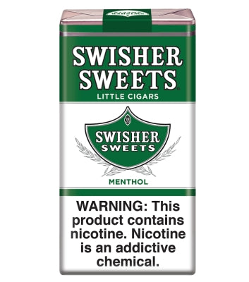 SWISHER SWEET L/CIG 10/20PK MENTHOL