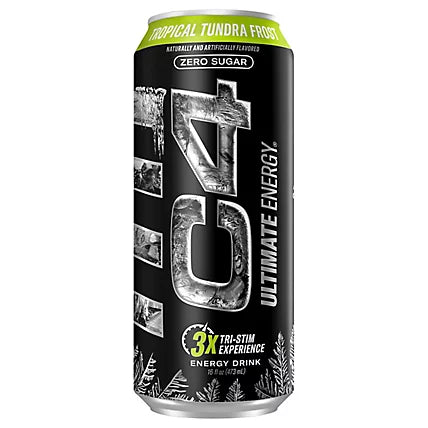 C4 HIGH PERFORMANCE 16OZ|12CT TROPICAL TUNDER FROST