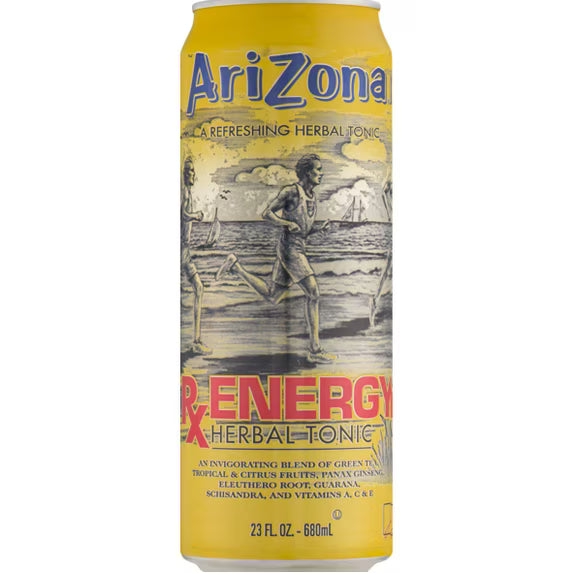 ARIZONA RX ENERGY TEA 23OZ 24CT
