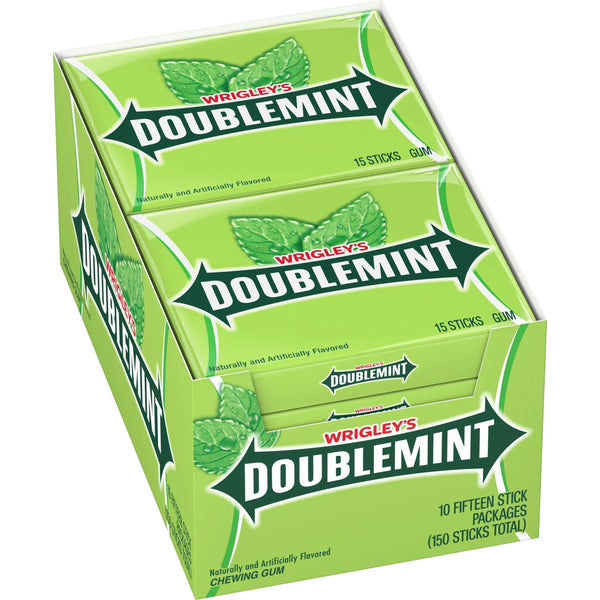 WRIGLEYS DOUBLEMINT SLIM 10CT| 15STICKS