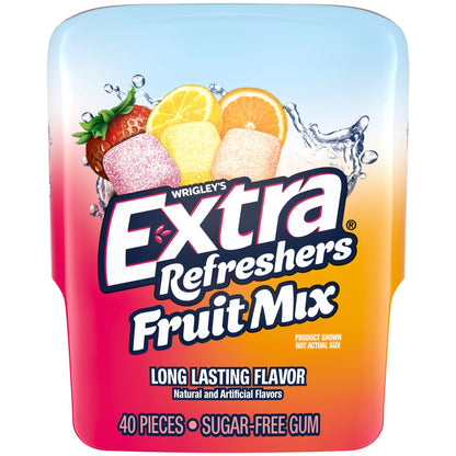 EXTRA REFRESHERS FRUIT MIX BOTTLE 6CT| 40PCS