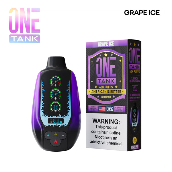 ONE TANK 40K DISP 5CT GRAPE IC