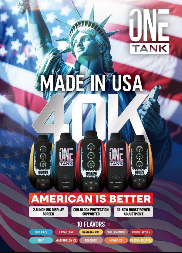 ONE TANK 40K DISP 5CT SOUR STR