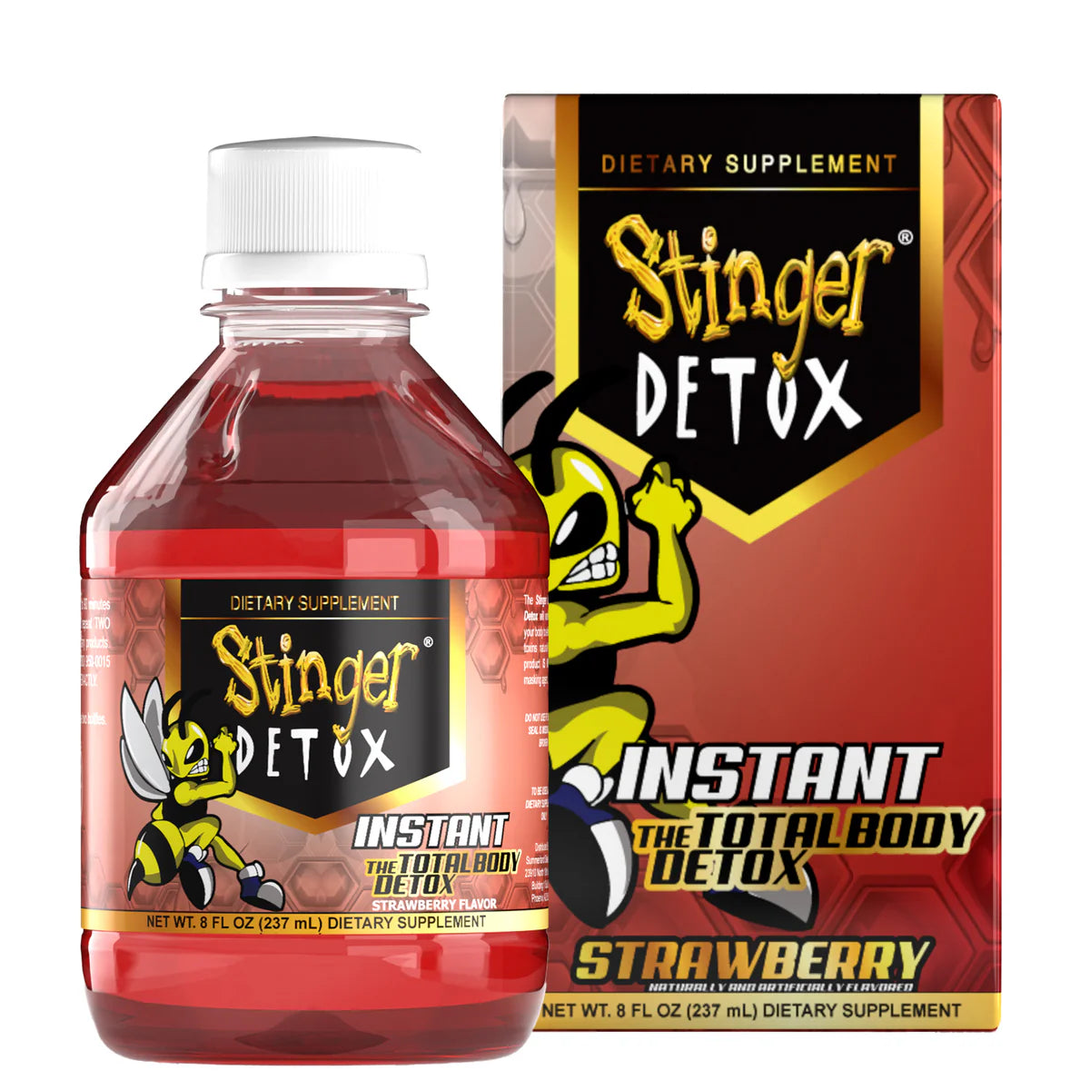 STINGER INSTANT STRAWBERRY 8OZ