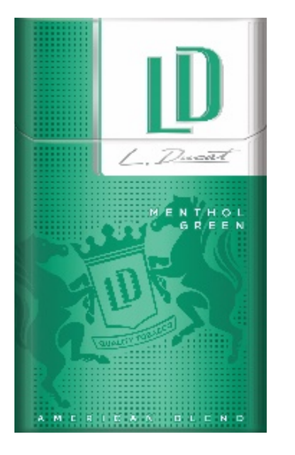 LD MENTHOL GREEN KG BX