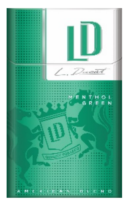 LD MENTHOL GREEN KG BOX