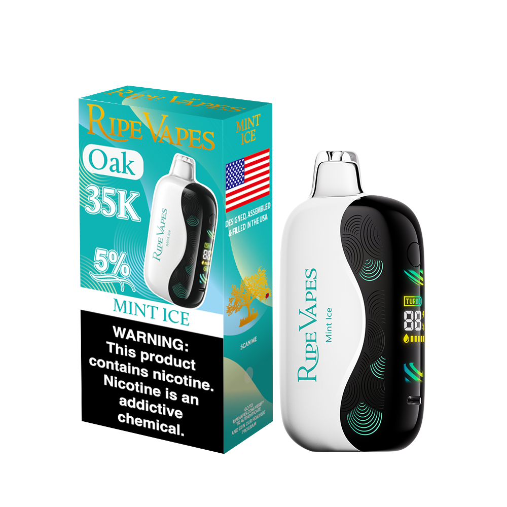 RIPE VAPES 35K PUFF 5CT MINT ICE