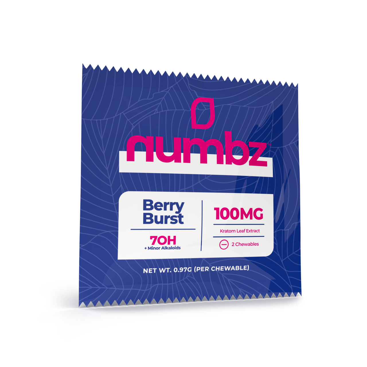NUMBZ 7OH 2PK/100MG 20CT BERRY