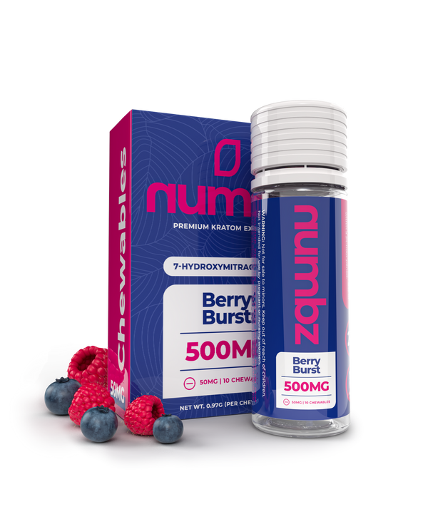 NUMBZ 10/500MG 1CT BERRY BURST
