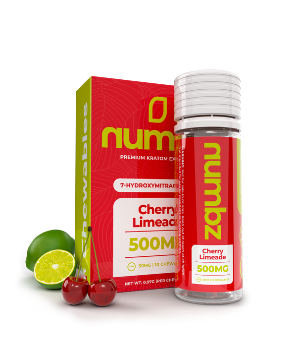 NUMBZ 10/500MG 1CT CHERRY LEMONADE