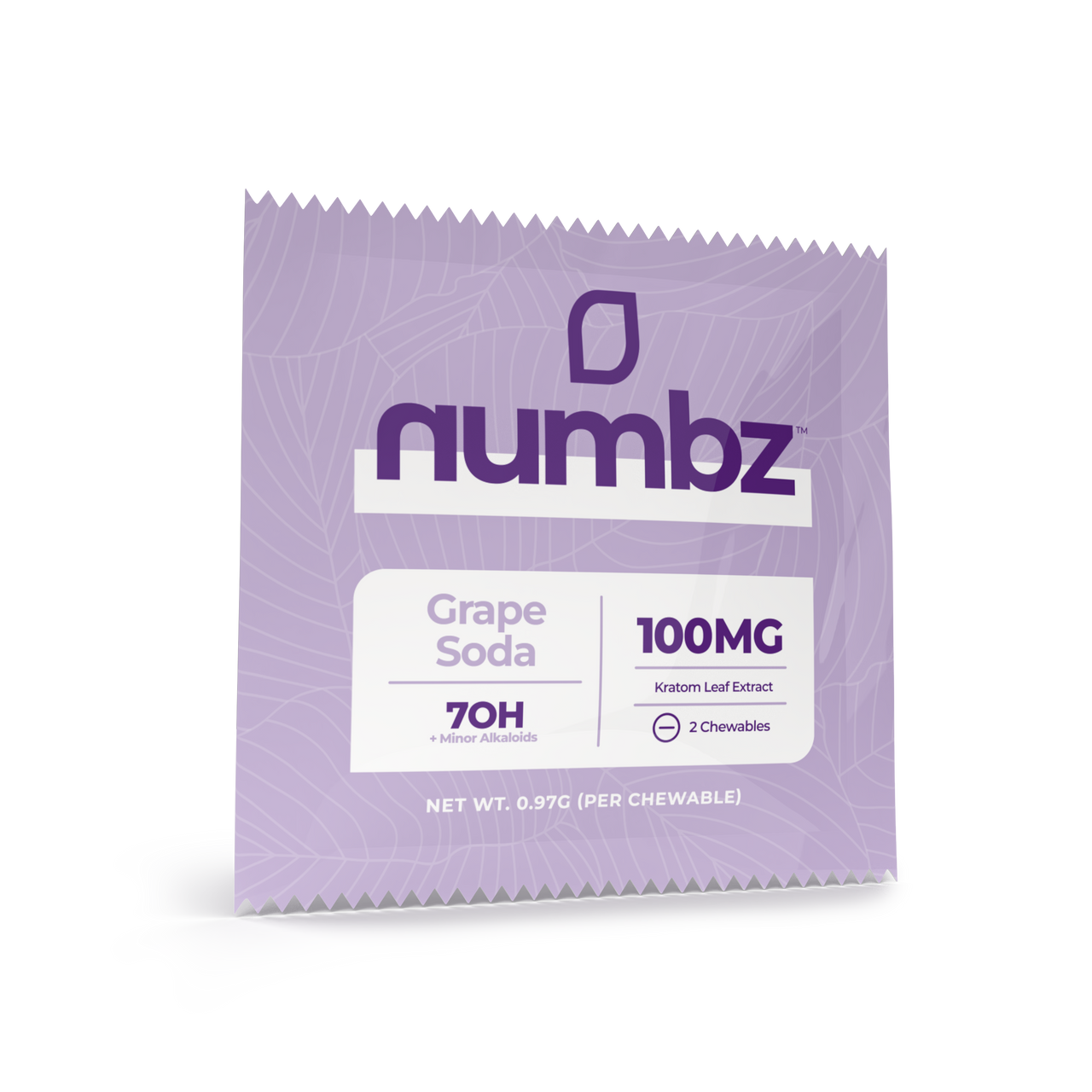 NUMBZ 7OH 2PK/100MG 20CT GRAPE