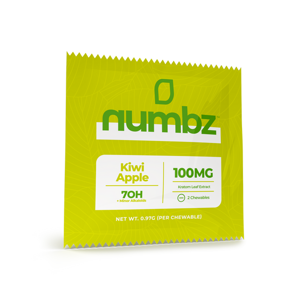 NUMBZ 7OH 2PK/100MG 20CT KIWI