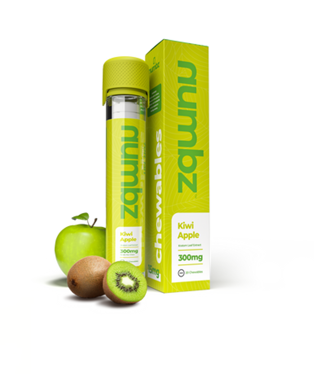 NUMBZ 7OH 300MG 20CT KIWI A