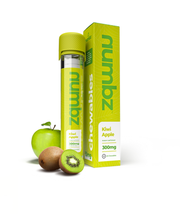 NUMBZ 7OH 300MG 20CT KIWI A
