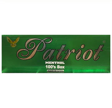 PATRIOT 100 MENTHOL BOX
