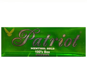 PATRIOT 100 MENTHOL GOLD BX
