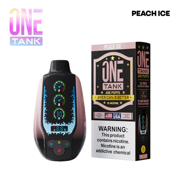 ONE TANK 40K DISP 5CT PEACH